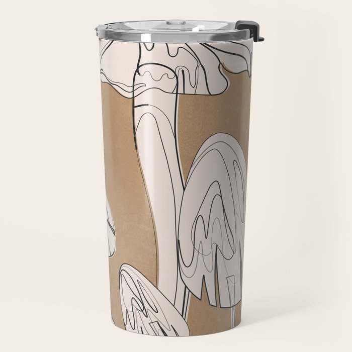 Abstract Mushrooms 13 Travel Mug Gallery Image 2
