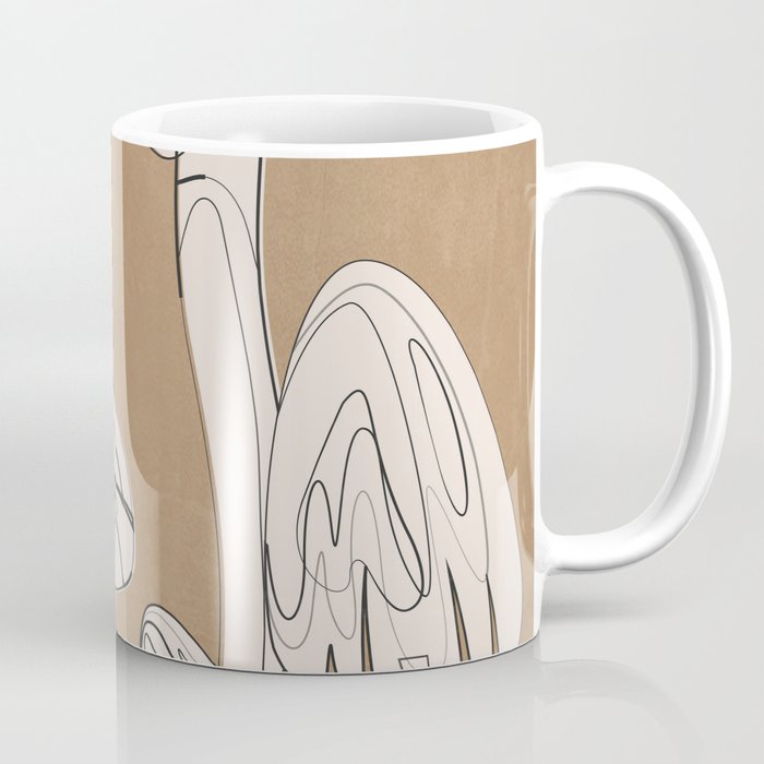 Abstract Mushrooms 13 Coffee Mug Gallery Image 1