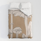 Abstract Mushrooms 13 Duvet Cover Gallery Image 6