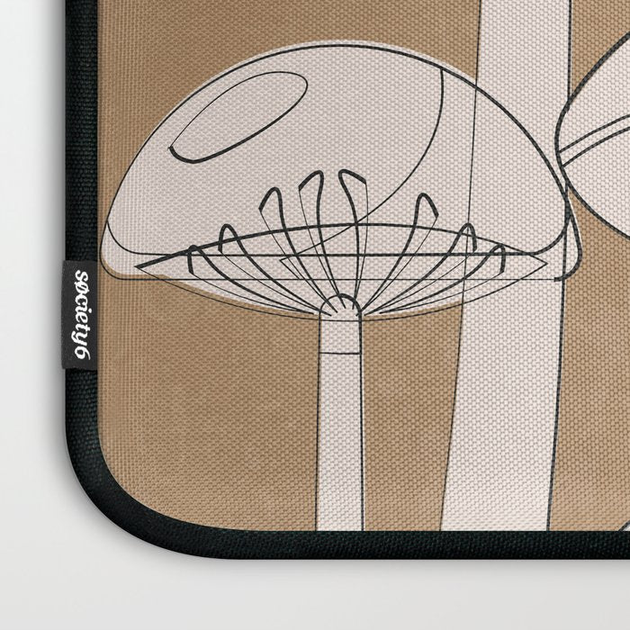 Abstract Mushrooms 13 Laptop Sleeve Gallery Image 3