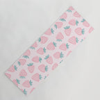 Sweet Strawberries Yoga Mat Gallery Image 1