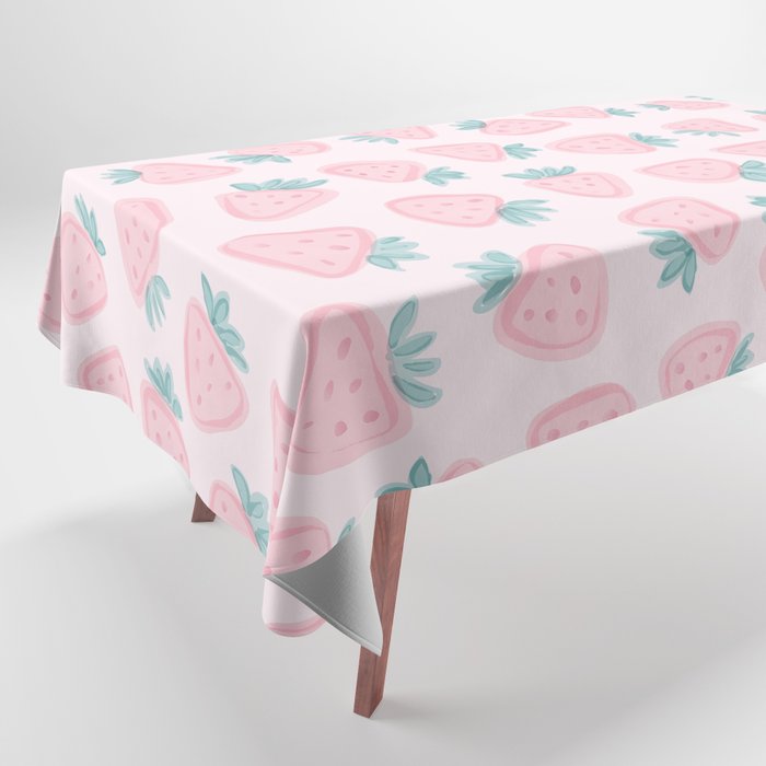 Sweet Strawberries Tablecloth Gallery Image 1