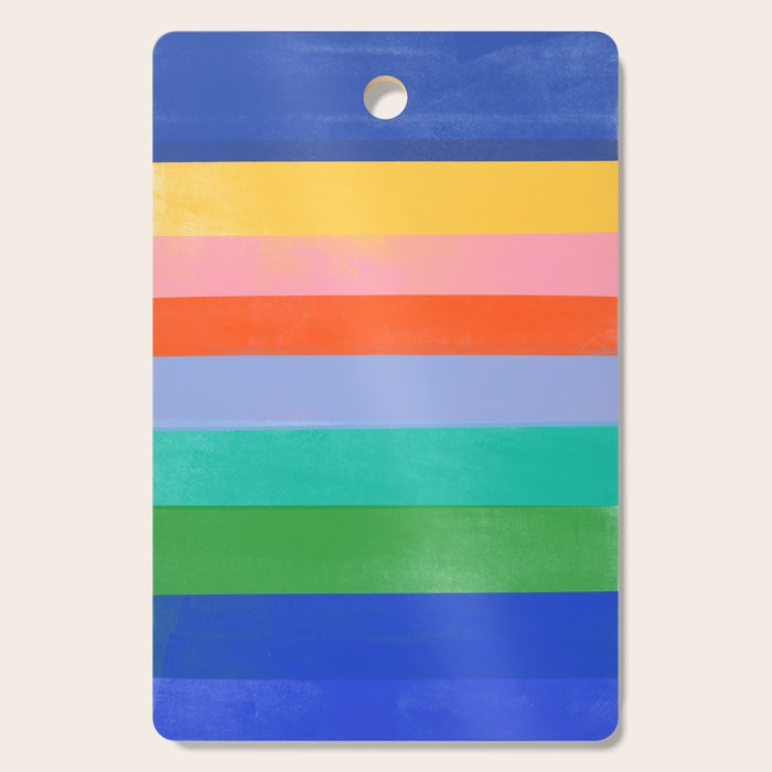 stripe study 37 Cutting Board Gallery Image 1