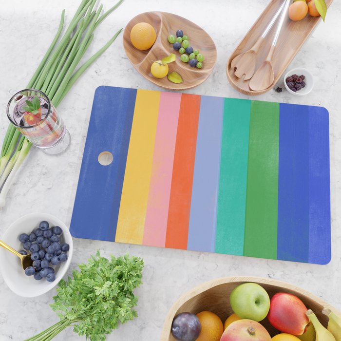 stripe study 37 Cutting Board Gallery Image 2