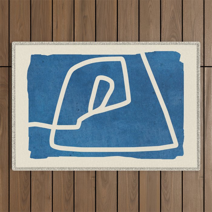 abstract minimal 57 Outdoor Rug Gallery Image 1