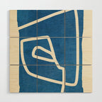abstract minimal 57 Wood Wall Art Gallery Image 1
