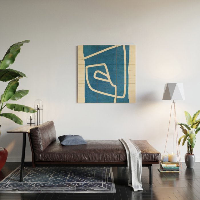 abstract minimal 57 Wood Wall Art Gallery Image 2