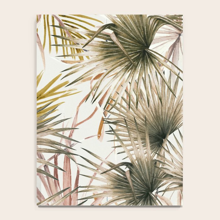 Pink Green leaf II Notebook Gallery Image 4
