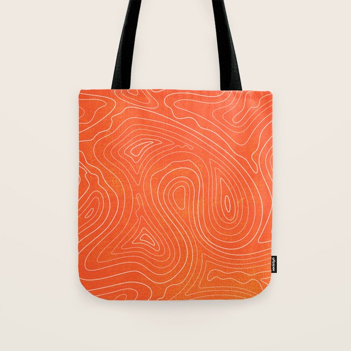 Sunset Ripple Tote Bag Gallery Image 1