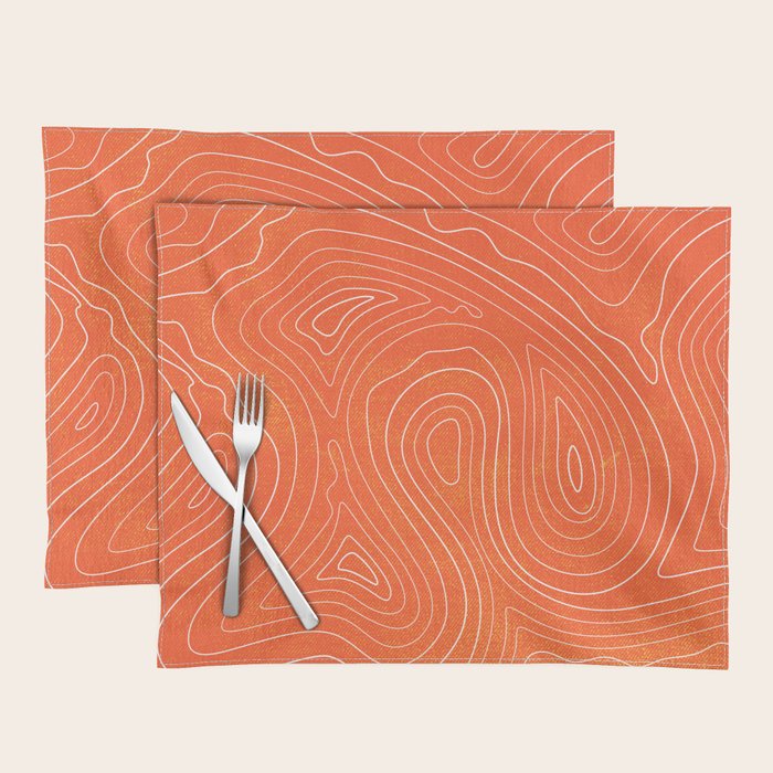 Sunset Ripple Placemat Gallery Image 1