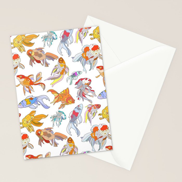 FISH FISH FISH Stationery Card Gallery Image 2