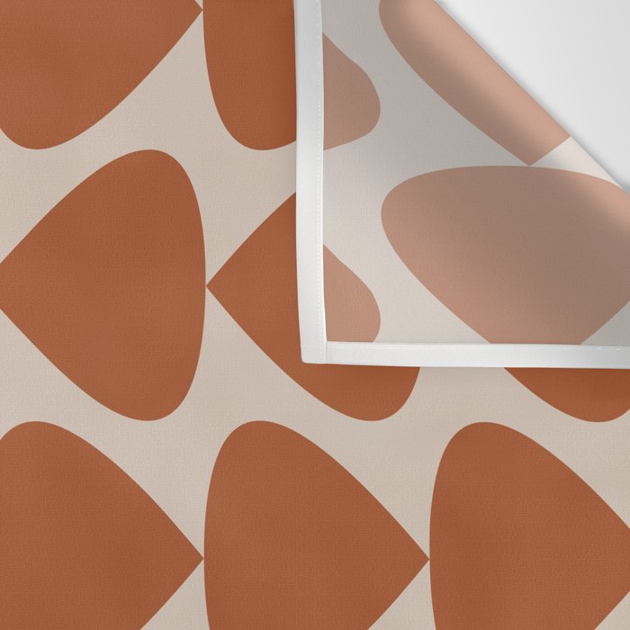 Plectrum Pattern in Clay and Putty  Wall Tapestry Gallery Image 3