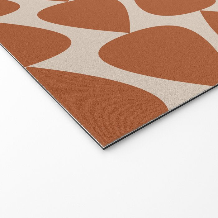 Plectrum Pattern in Clay and Putty  Welcome Mat Gallery Image 2