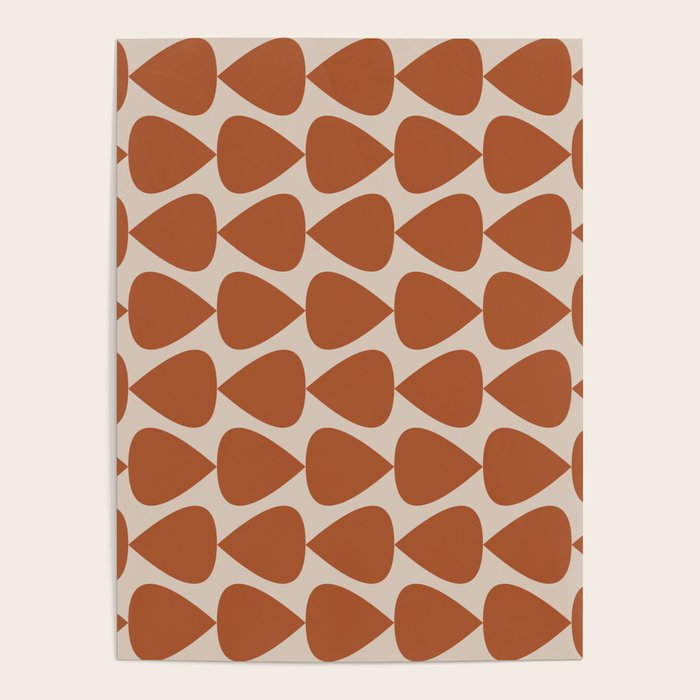 Plectrum Pattern in Clay and Putty  Poster Gallery Image 1