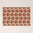 Plectrum Pattern in Clay and Putty  Welcome Mat Gallery Image 1