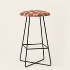 Plectrum Pattern in Clay and Putty  Stool Gallery Image 1
