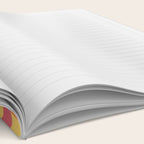 Checkered Multicolor Pattern XIX Colorful Rainbow Notebook Gallery Image 2