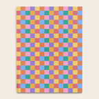Checkered Multicolor Pattern XIX Colorful Rainbow Notebook Gallery Image 4