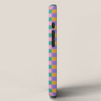 Checkered Multicolor Pattern XIX Colorful Rainbow iPhone Case Gallery Image 2