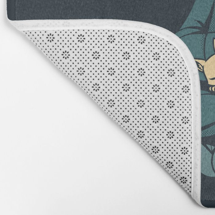 Cat Meditation Buddhism Buddha by Tobe Fonseca Bath Mat Gallery Image 2