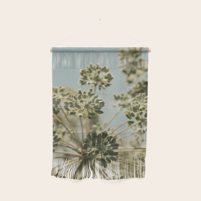 botanical abstract no. 2 color - flower seed head photograph nature Wall Hanging Gallery Image 1