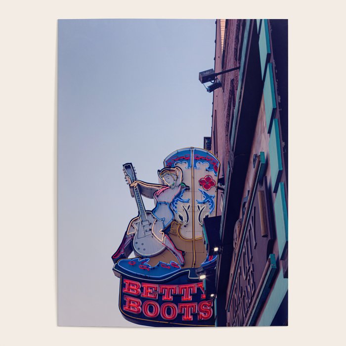 Nashville Neon II x Downtown Nashville Poster Gallery Image 1