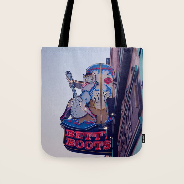 Nashville Neon II x Downtown Nashville Tote Bag Gallery Image 1