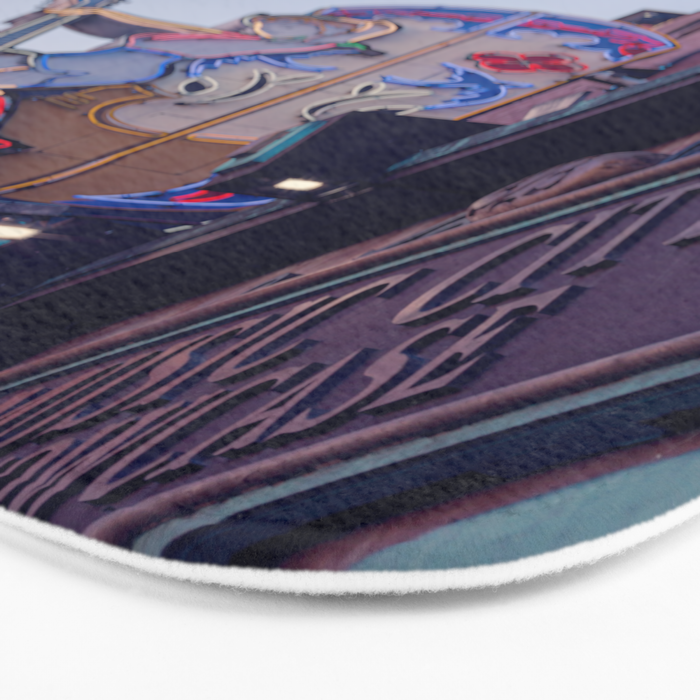 Nashville Neon II x Downtown Nashville Bath Mat Gallery Image 3