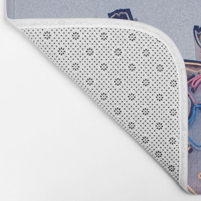Nashville Neon II x Downtown Nashville Bath Mat Gallery Image 2
