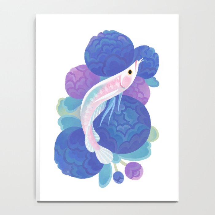 Arowana and peony Notebook Gallery Image 4