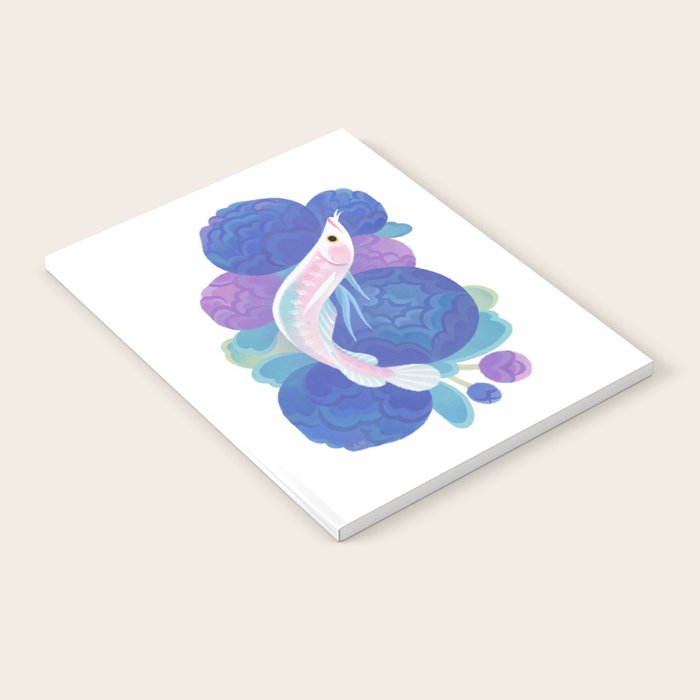 Arowana and peony Notebook Gallery Image 2