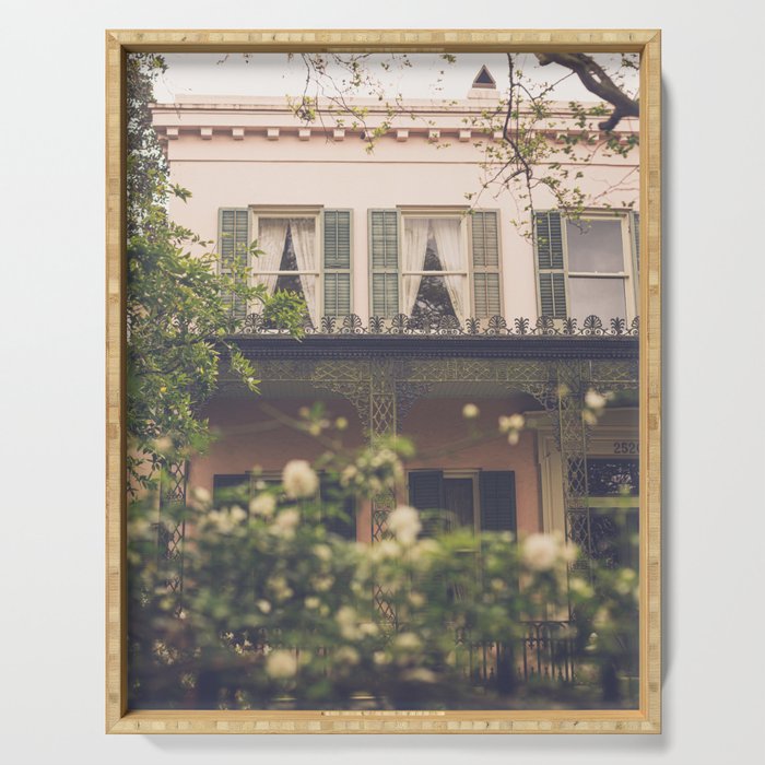 Afternoon in the Garden District x New Orleans Photography Serving Tray Gallery Image 1
