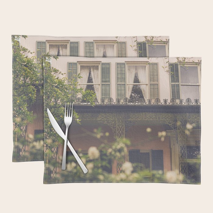Afternoon in the Garden District x New Orleans Photography Placemat Gallery Image 1