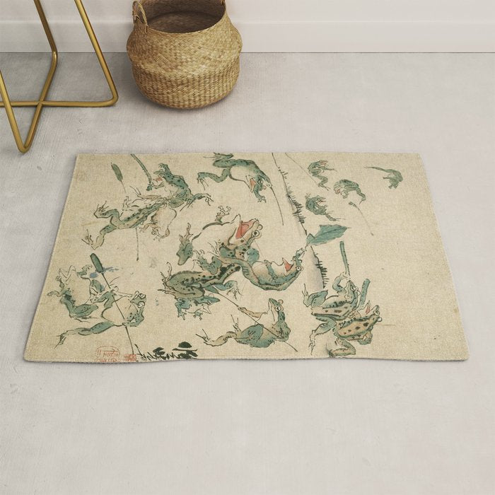 Battle of the Frogs Rug Gallery Image 1