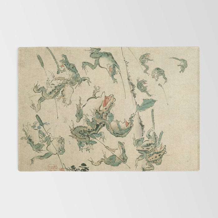 Battle of the Frogs Rug Gallery Image 2