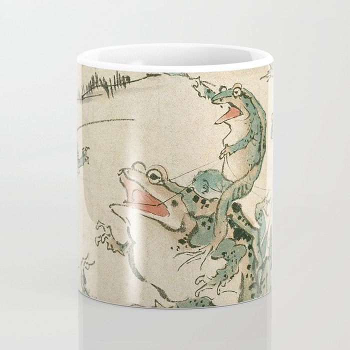 Battle of the Frogs Coffee Mug Gallery Image 4