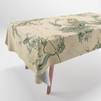 Battle of the Frogs Tablecloth Gallery Image 1