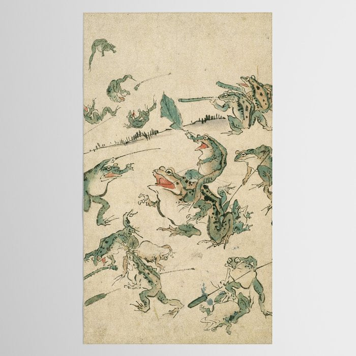 Battle of the Frogs Tablecloth Gallery Image 2
