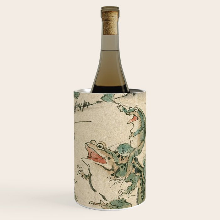 Battle of the Frogs Wine Chiller Gallery Image 1