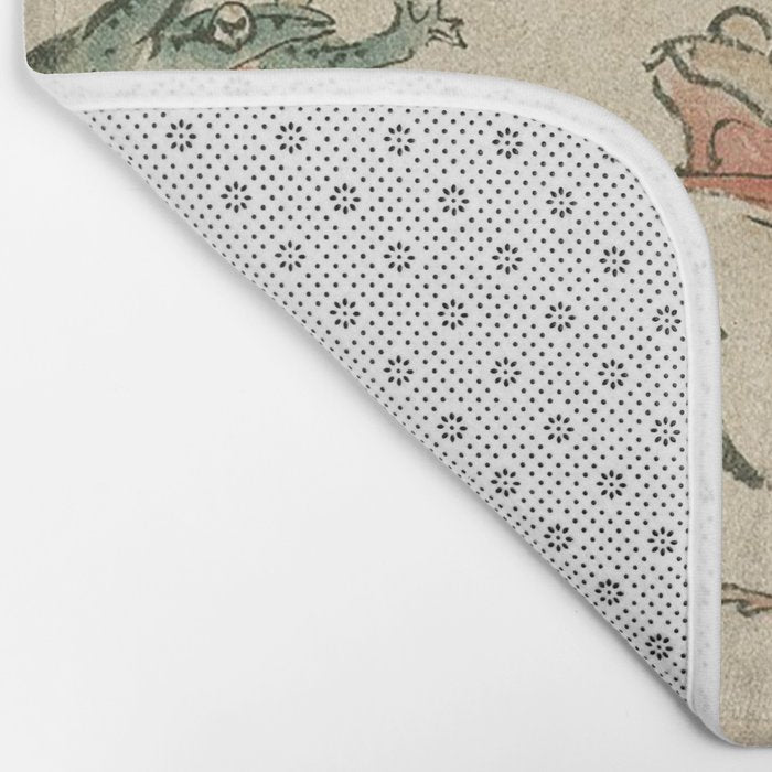 Battle of the Frogs Bath Mat Gallery Image 2