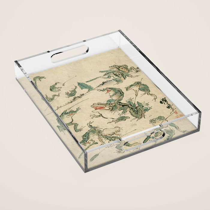 Battle of the Frogs Acrylic Tray Gallery Image 1