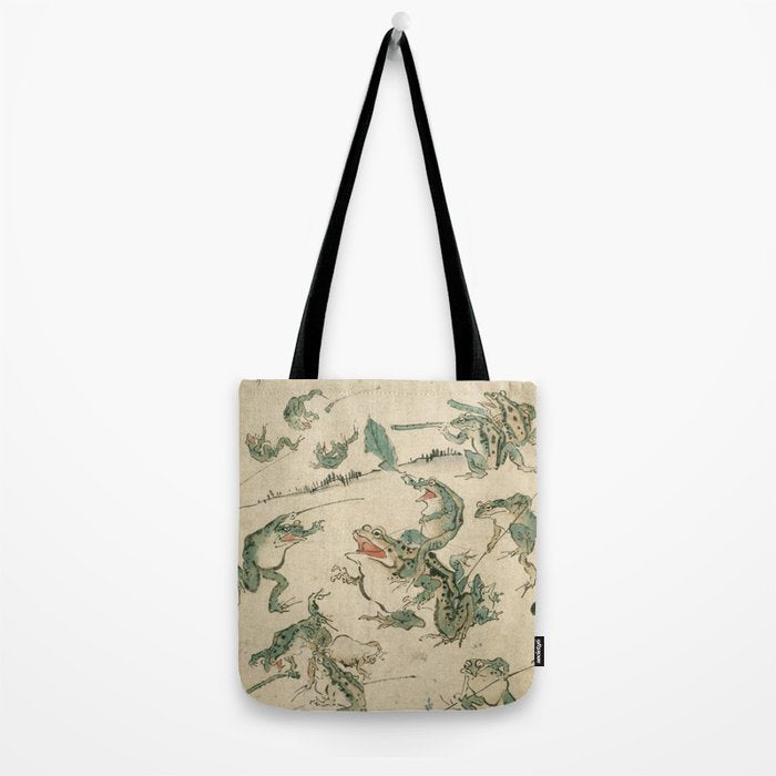 Battle of the Frogs Tote Bag Gallery Image 2