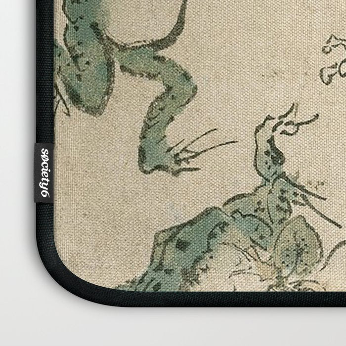 Battle of the Frogs Laptop Sleeve Gallery Image 3