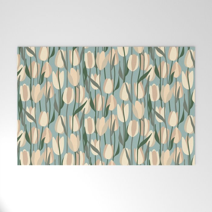 Flower Market Amsterdam - Matisse Inspired Welcome Mat Gallery Image 1