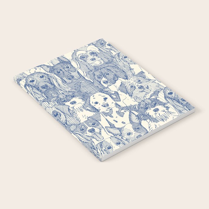 dogs aplenty classic blue pearl Notebook Gallery Image 2