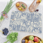 dogs aplenty classic blue pearl Cutting Board Gallery Image 2