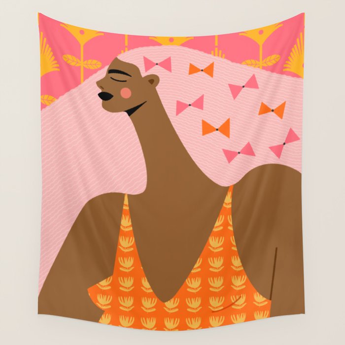 Bow Stacking Queen Wall Tapestry Gallery Image 4