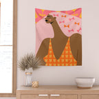 Bow Stacking Queen Wall Tapestry Gallery Image 2