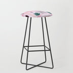 Palm Springs Home â Blush & Teal Stool Gallery Image 1