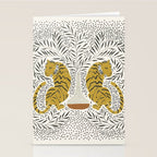 Tiger Vase Stationery Card Gallery Image 2